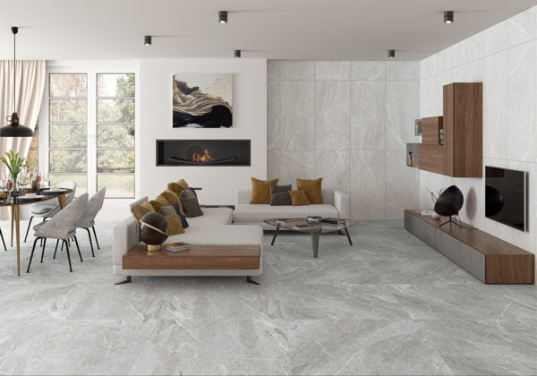 MATERIA GREY 99.5 X 99.5 MATT RECTIFIED - Tile Projects Ltd