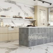 Avenza White Marble Effect Floor Tile - Tile Projects Ltd