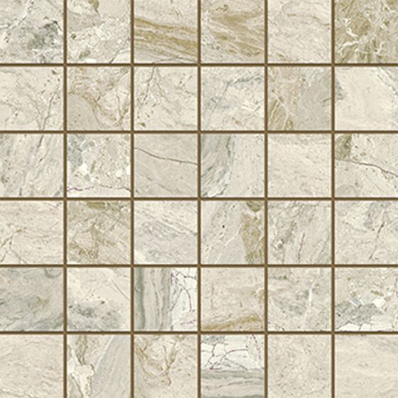 Earthsong Natural Matt Porcelain Mosaic 300x300mm - Tile Projects Ltd