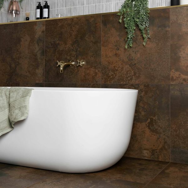 Metallique Cobre Lapato 60x60 - Tile Projects Ltd