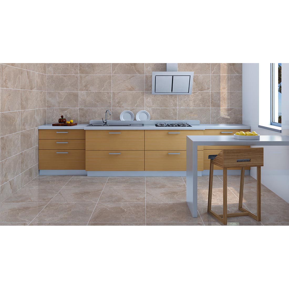 Jerico 30x60 Brown Polished - Tile Projects Ltd