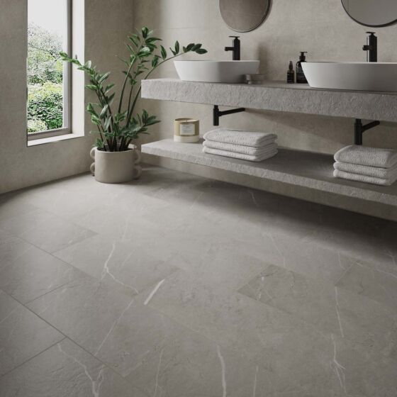 Clicklux Rodellar Stone Silver - Tile Projects Ltd