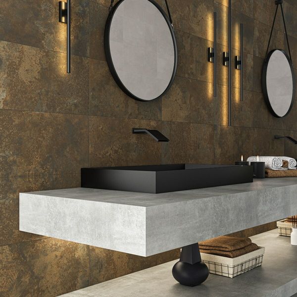 Metallique Cobre Lapato 30x60 - Tile Projects Ltd