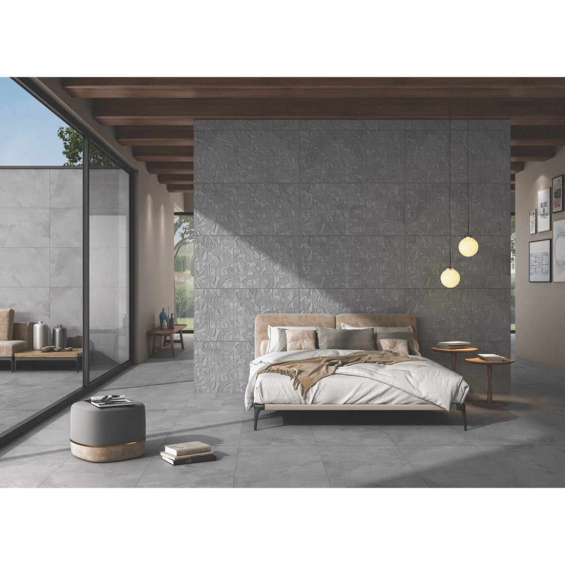 Rossato Lecco 60x120 Silver Matt - Tile Projects Ltd